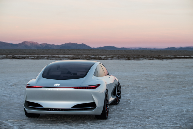 Illustration for article titled The Infiniti Q Inspiration Concept Previews A Future That's Actually Interesting
